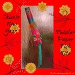 Chinese New Year Toddler Paper Fish Kite